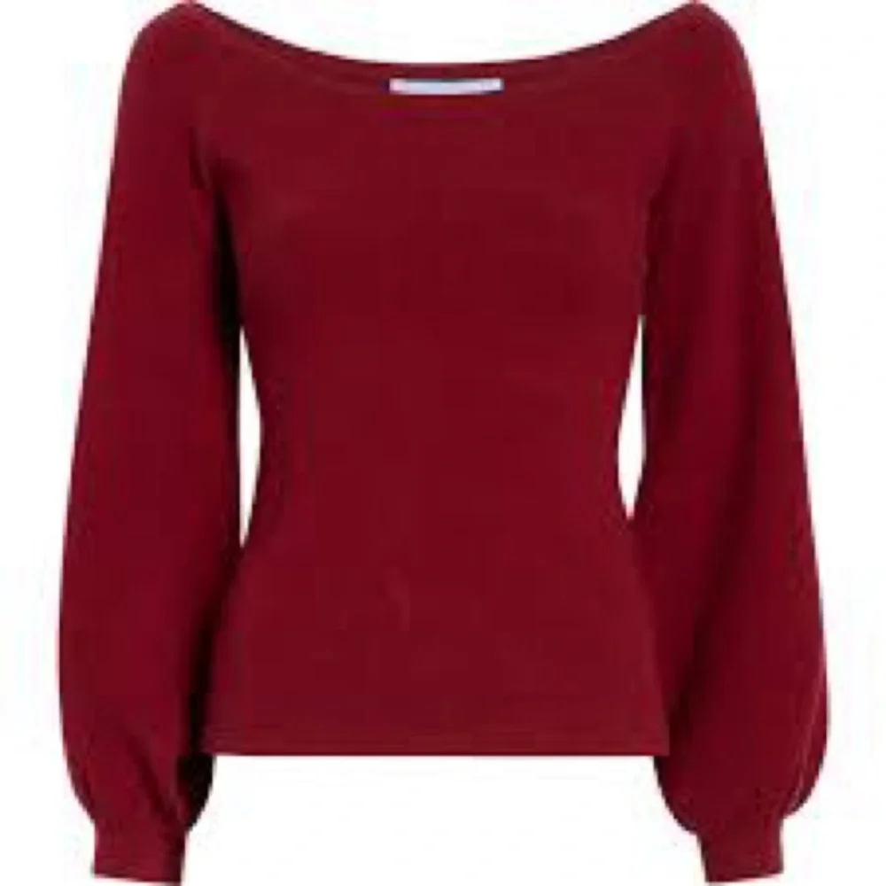 NWT Hill House Maude Sweater Dark Cherry Size Small